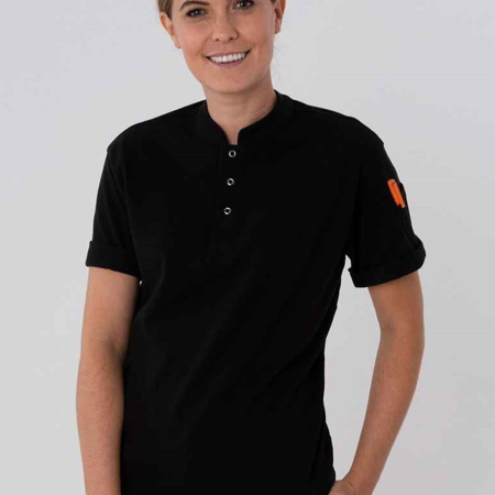 LE008 DF130 Le Chef Knitted Piqué Chef's Shirt image 1