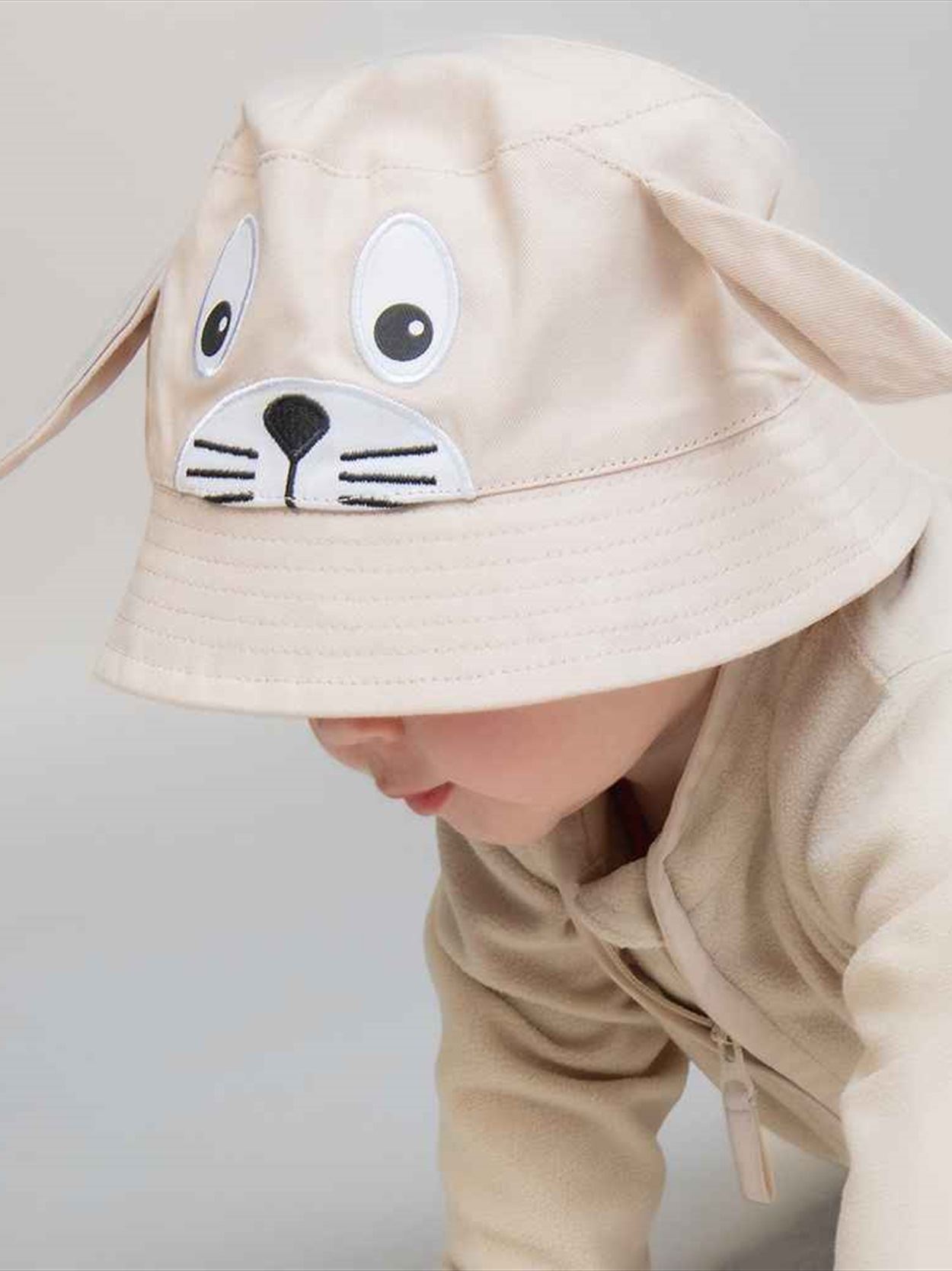 LW093 Larkwood Baby/Toddler Character Bucket Hat image 2