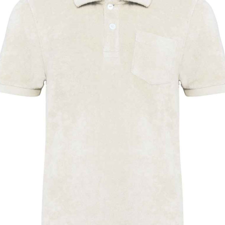 NS218 Native Spirit Kids Terry Towel Polo Shirt image 1