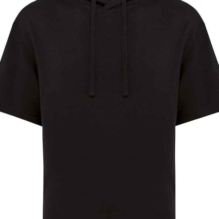NS406 Native Spirit Unisex French Terry Short Sleeve Hooded Sweatshirt image 1