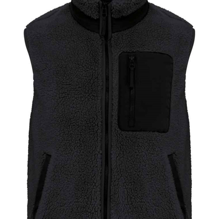 NS624 Native Spirit Unisex Sherpa Bodywarmer image 1