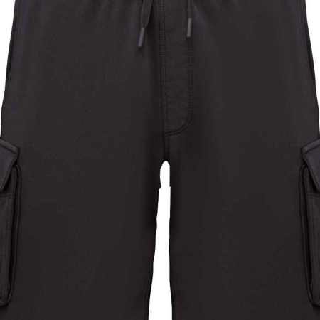 NS717 Native Spirit French Terry Washed Effect Cargo Shorts image 1