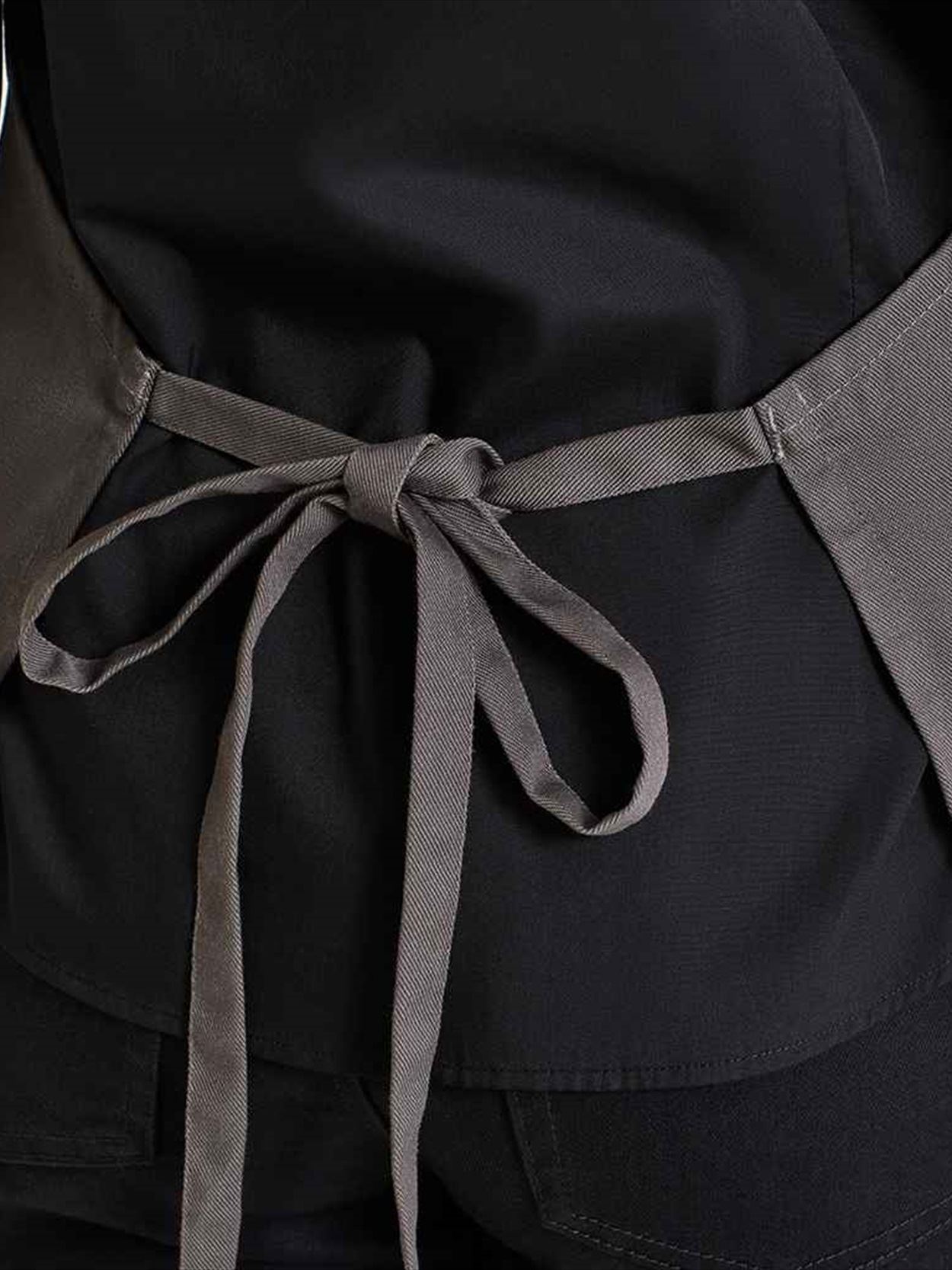 PR120 Premier Recycled Polyester and Fairtrade Organic Cotton Bib Apron image 1
