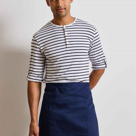 PR141 Premier 'Colours' Mid Length Apron with Pocket image 1