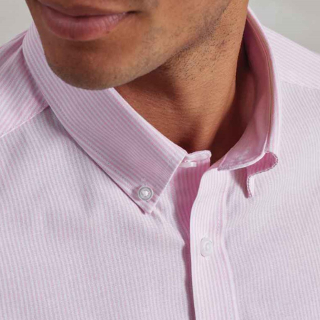 PR238 Premier Long Sleeve Striped Oxford Shirt image 1