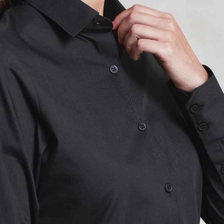 PR303 Premier Ladies Recyclight® Long Sleeve Poplin Shirt image 1