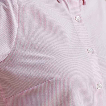 PR338 Premier Ladies Long Sleeve Striped Oxford Shirt image 1