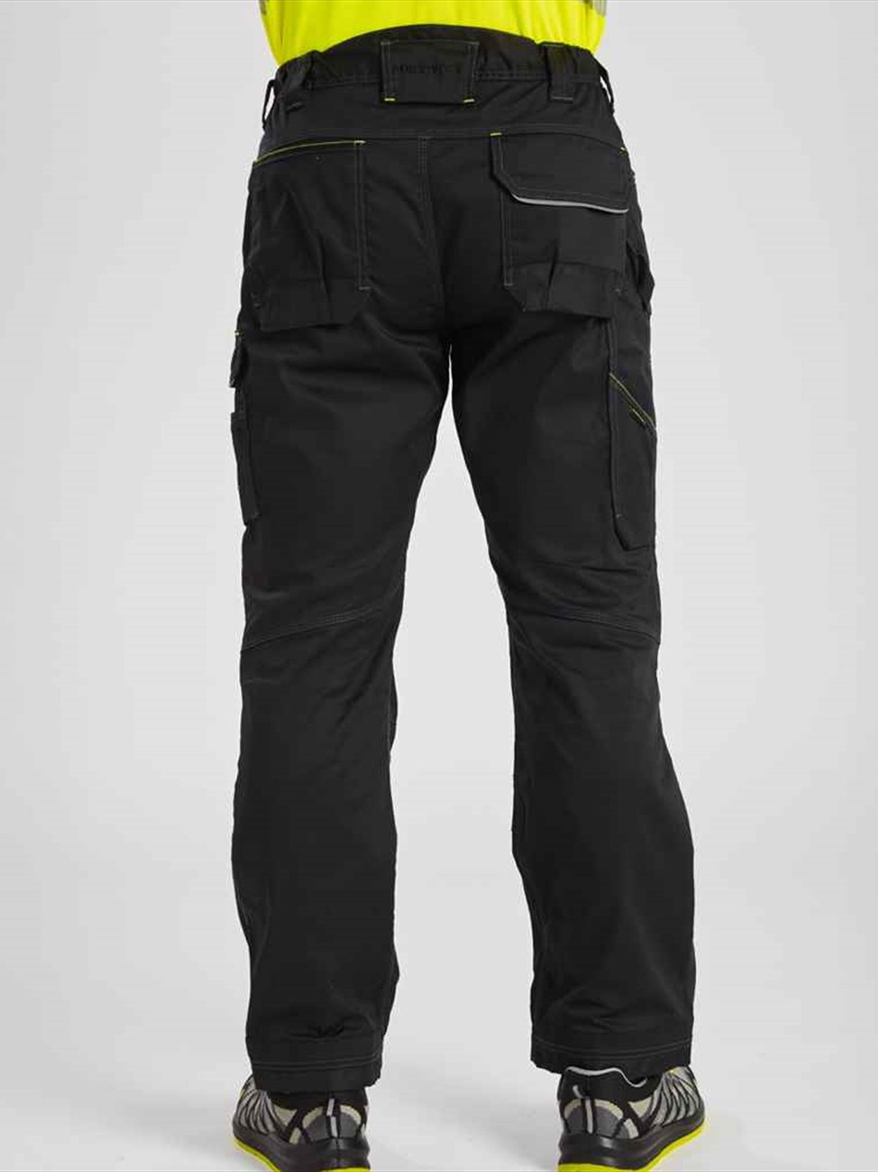 PW1004 PW304 Portwest PW3 Lightweight Stretch Trousers image 1