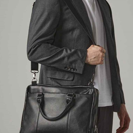 QD892 Quadra NuHide® Slimline Laptop Briefcase image 1