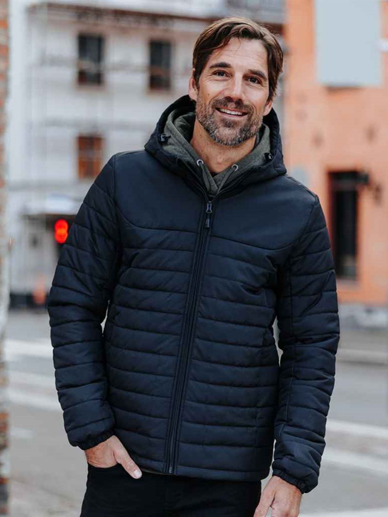 QXH-1 Stormtech Nautilus Quilted Hooded Jacket image 1