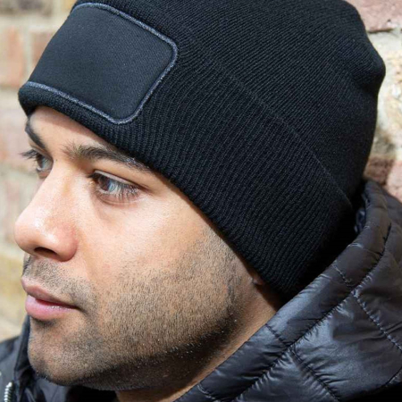 RC027X Result Core Double Knit Printers Beanie image 1