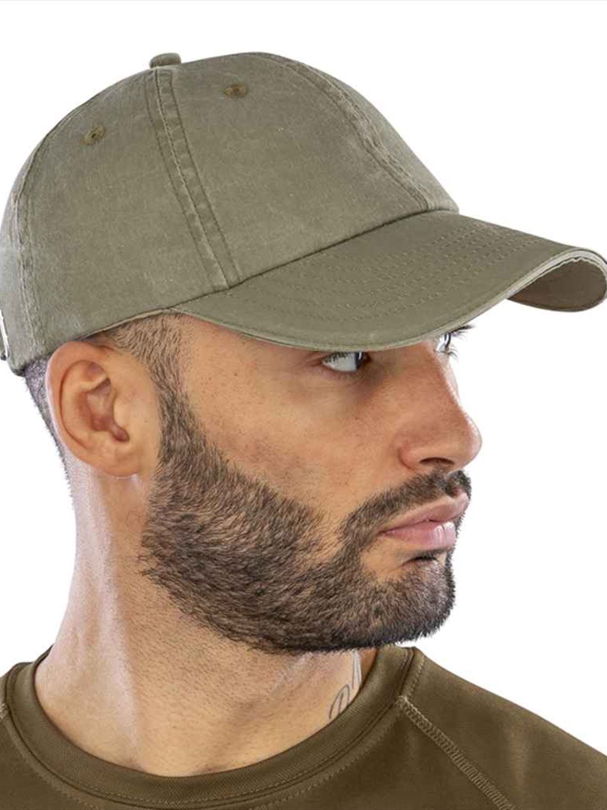 RC054X Result Washed Fine Line Cotton Cap image 2