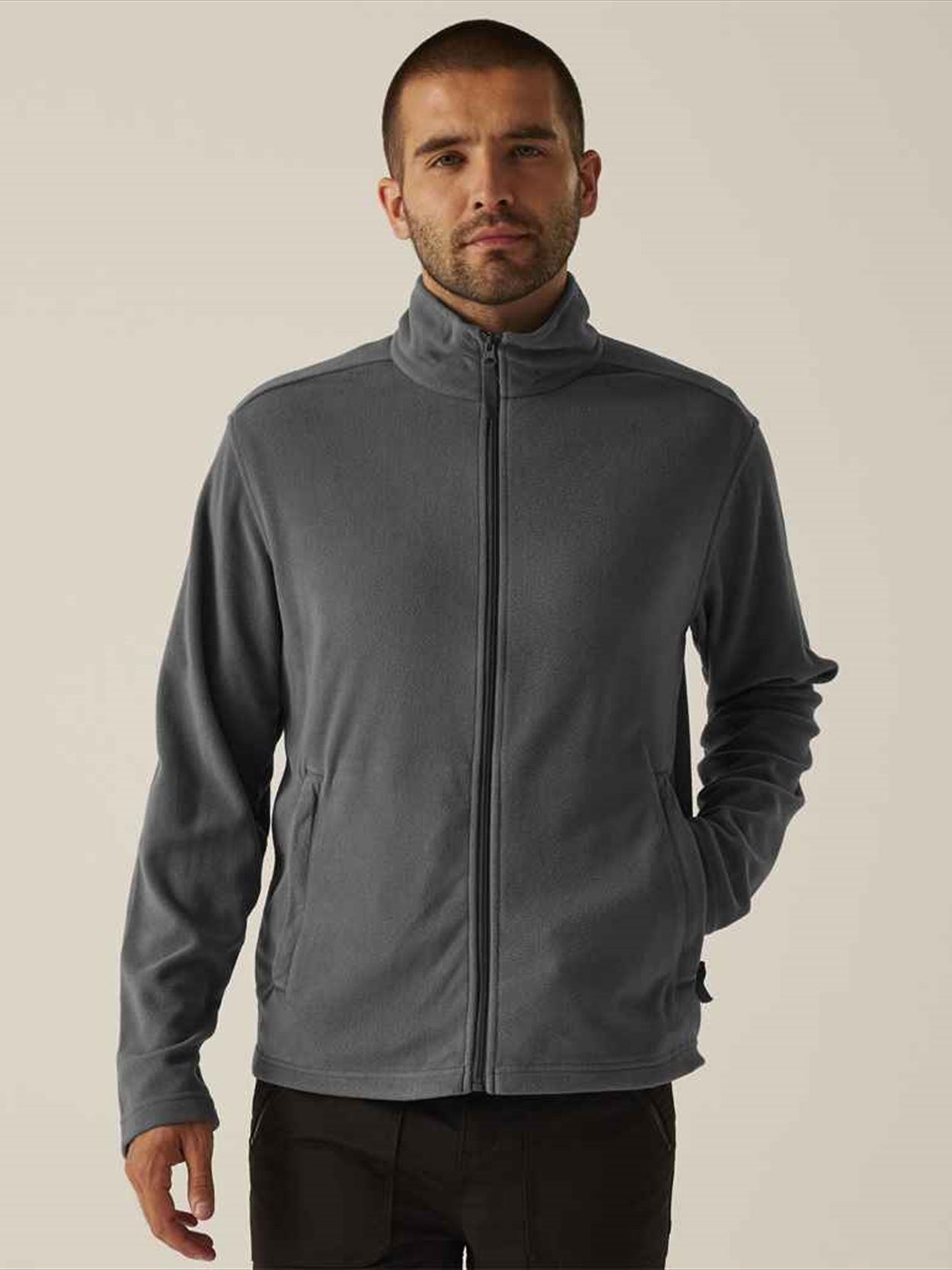 RG117 TRF619 Regatta Classic Micro Fleece Jacket image 2