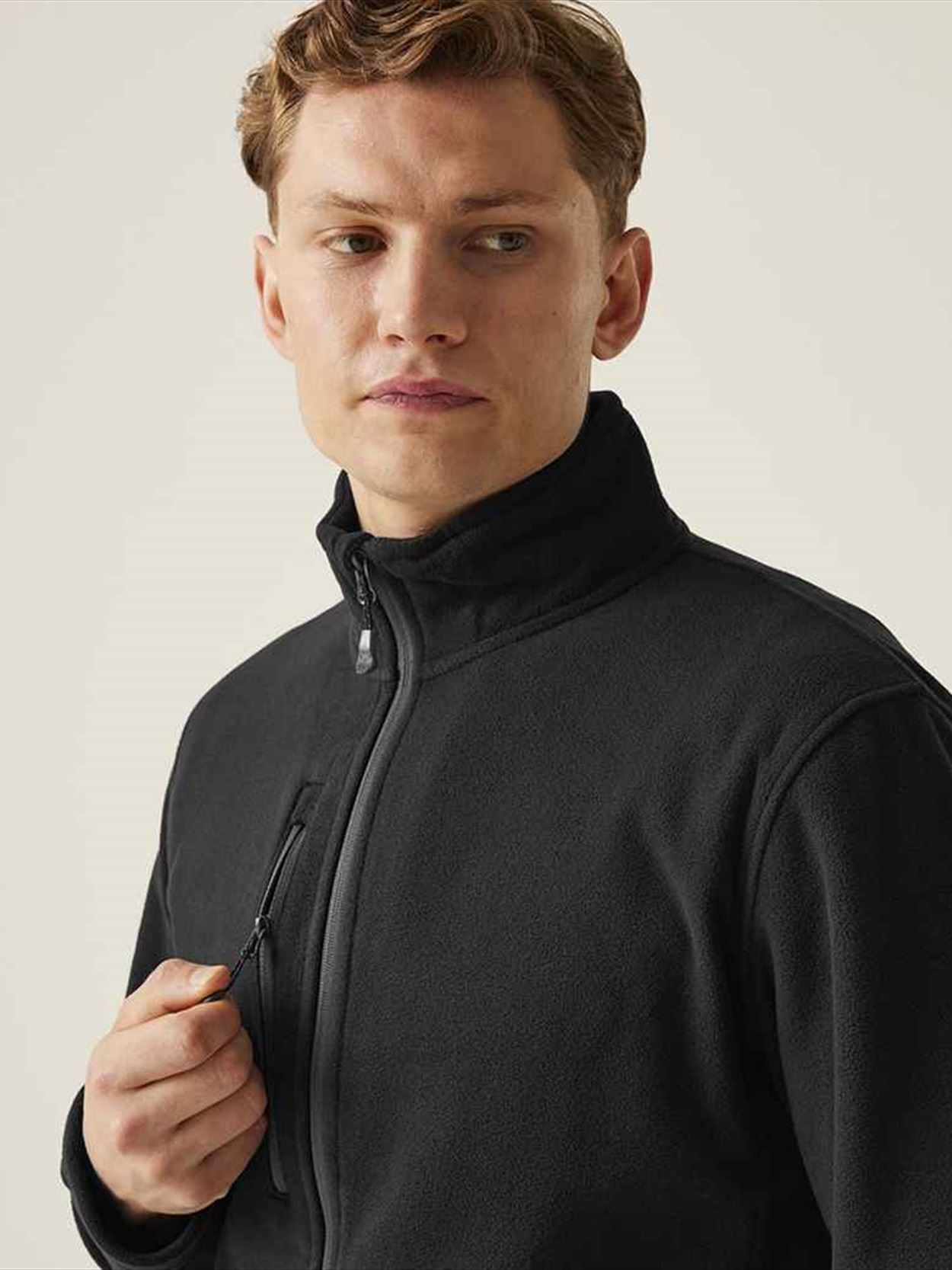 RG2100 TRF618 Regatta Honestly Made Recycled Fleece Jacket image 1