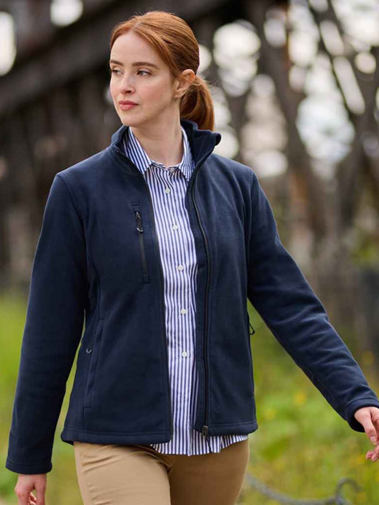 RG2104 TRF628 Regatta Honestly Made Ladies Recycled Fleece Jacket image 1