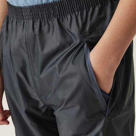 RG257 TRW808 Regatta Kids Pro Stormbreak Overtrousers image 1