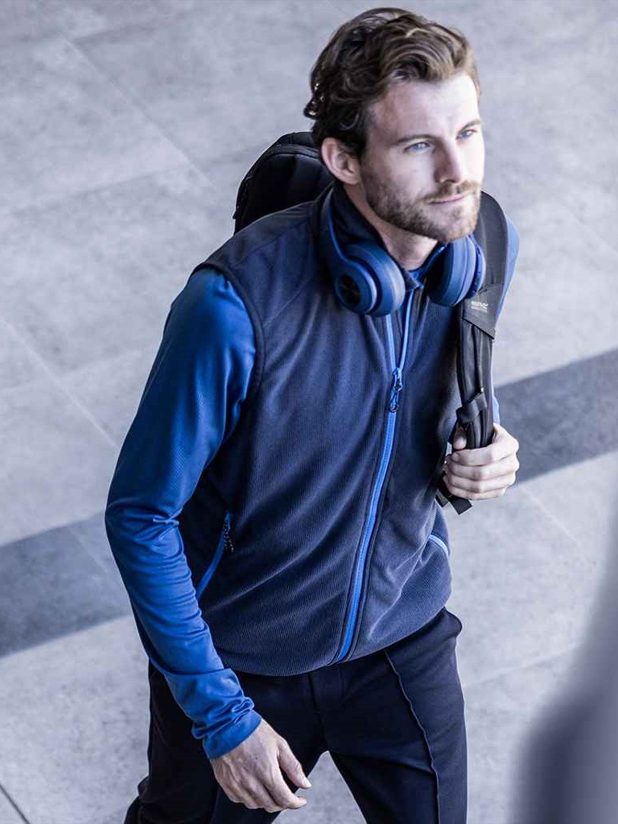 RG453 TRF695 Regatta Navigate Fleece Bodywarmer image 2