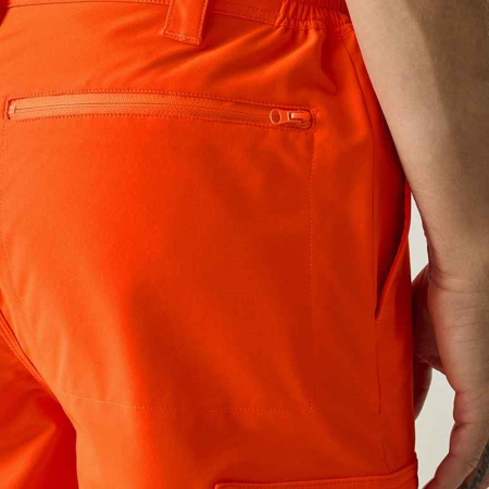 RG547 TRJ629R Regatta High Visibility Pro Contract Stretch Action Trousers image 1