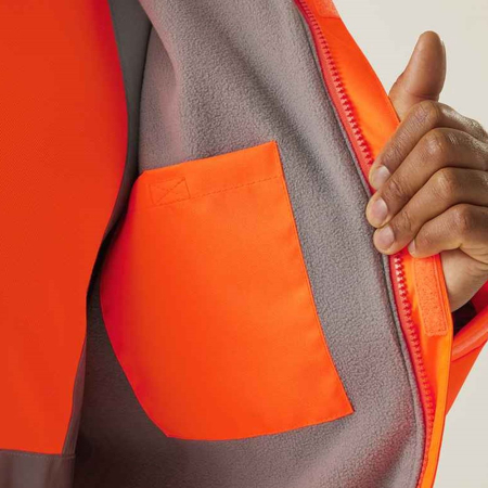 RG556 TRW457 Regatta High Visibility Pro Contract Dover Jacket image 1