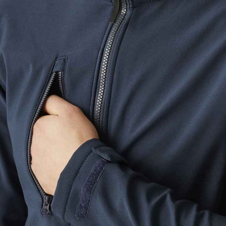 RG635 TRA701 Regatta Venturer Three Layer Hooded Soft Shell Jacket image 1