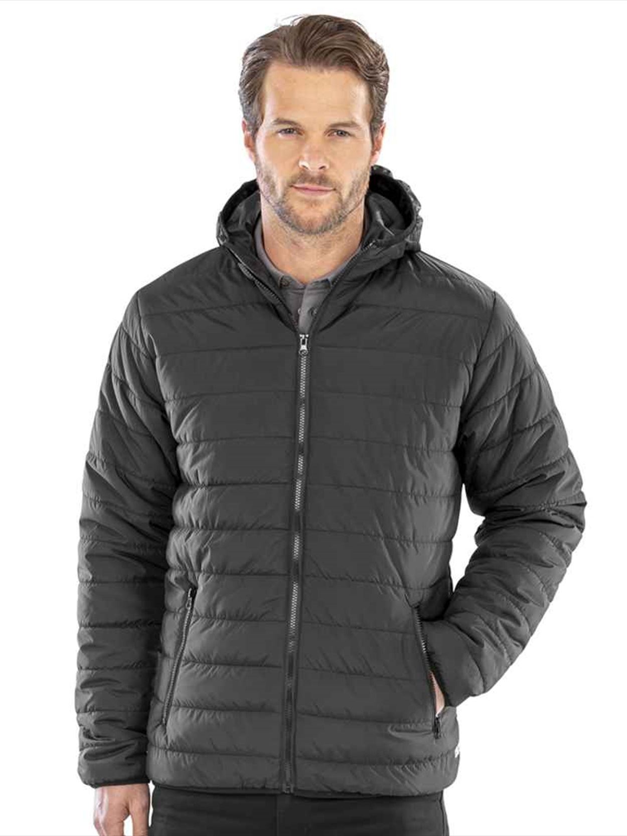 RS233M R233M Result Core Soft Padded Jacket image 1