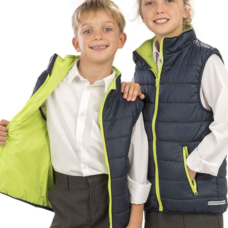 RS234B R234J/Y Result Core Kids Padded Bodywarmer image 1