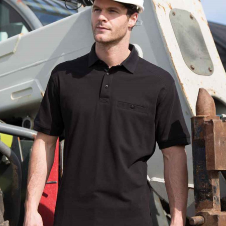 RS312 R312X Result Work-Guard Apex Pocket Piqué Polo Shirt image 1