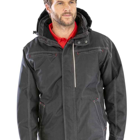 RS326 R326X Result Work-Guard Denim Texture Rugged Jacket image 1
