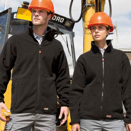 RS330 R330X Result Work-Guard Heavy Duty Micro Fleece Jacket image 1