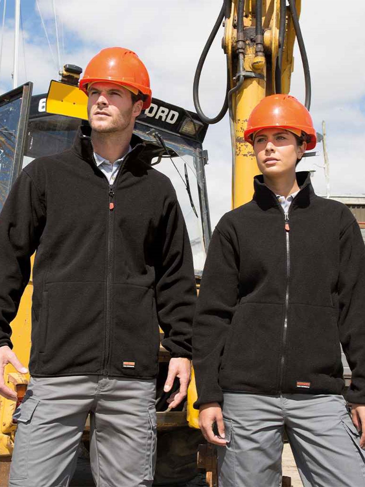 RS330 R330X Result Work-Guard Heavy Duty Micro Fleece Jacket image 1