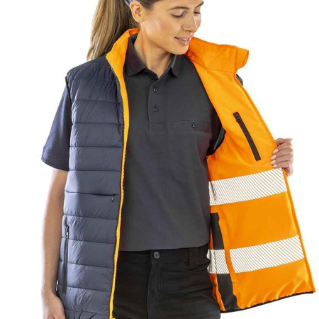 RS332 R332X Result Safe-Guard Reversible Soft Padded Gilet image 1