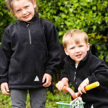 RS33B R33J/Y Result Kids/Youths Zip Neck Polartherm™ Fleece image 1