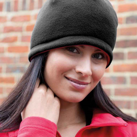 RS374 R374X Result Reversible Fleece Skull Hat image 1