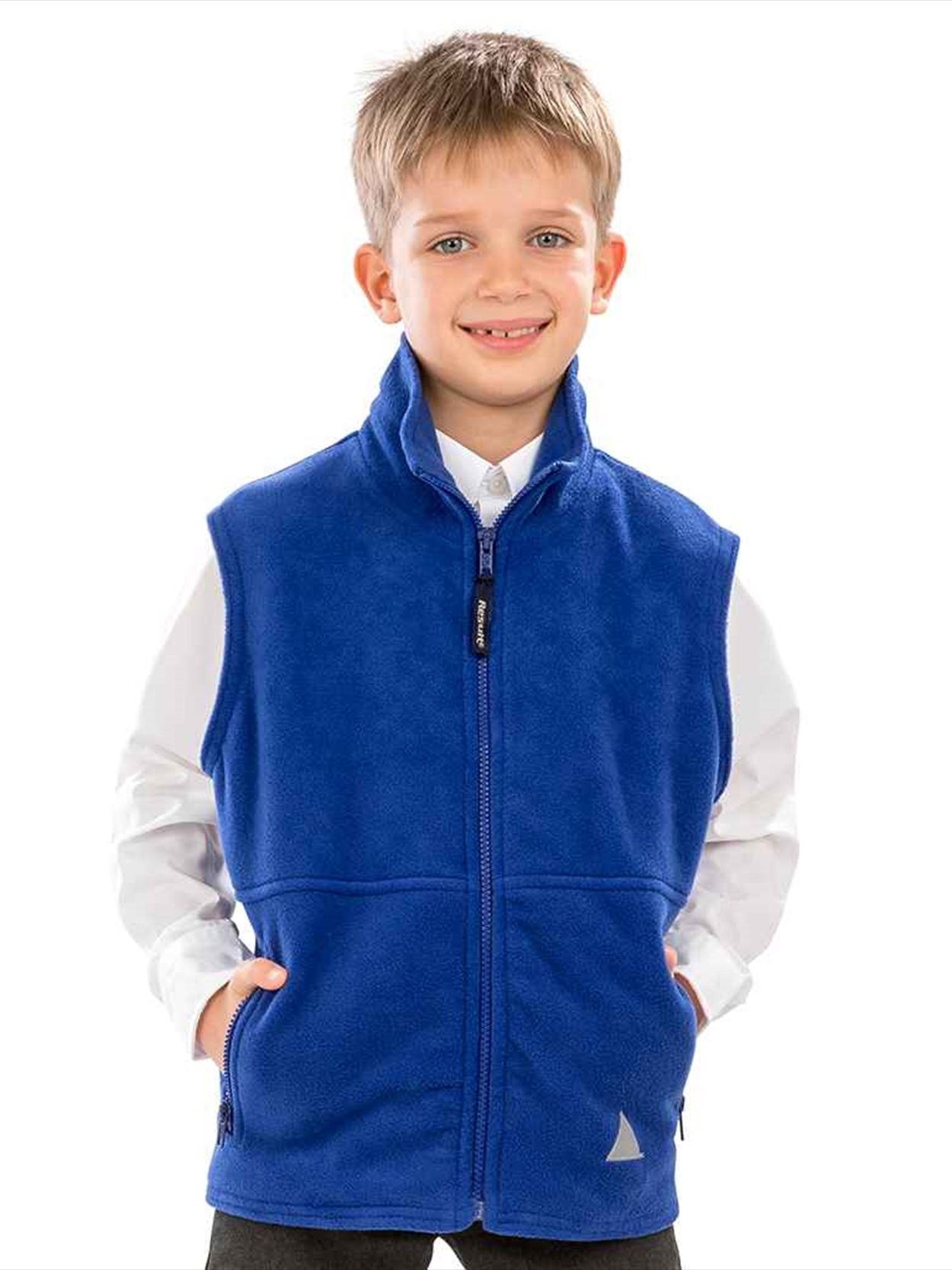 RS37B R37J/Y Result Kids/Youths Polartherm™ Fleece Bodywarmer image 2