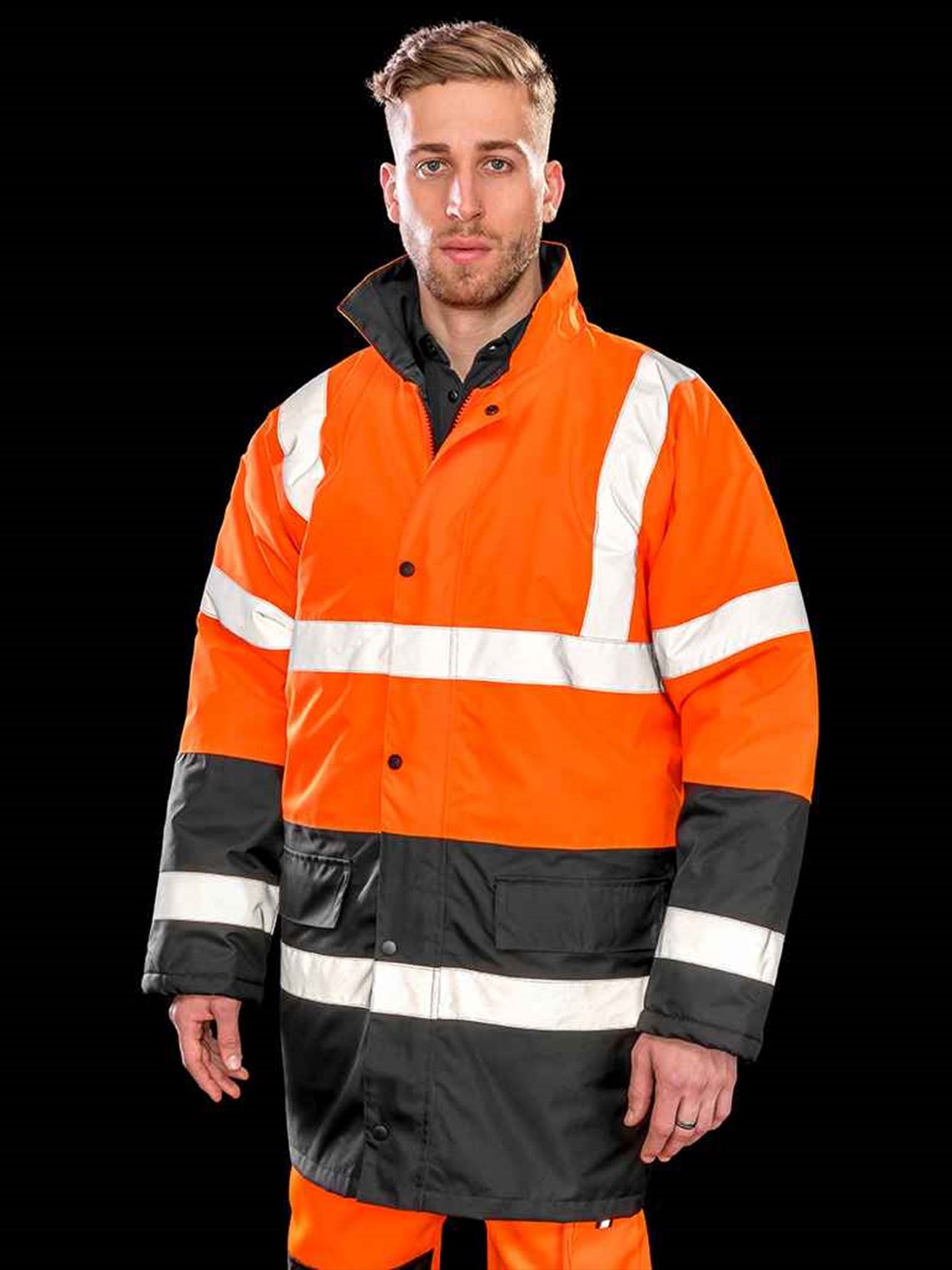 RS452 R452X Result Core Motorway Two Tone Safety Jacket image 1