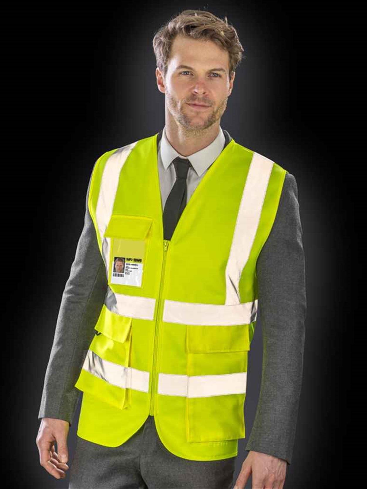 RS477 R477X Result Safe-Guard Heavy Duty Poly/Cotton Security Vest image 3