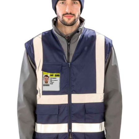 RS477 R477X Result Safe-Guard Heavy Duty Poly/Cotton Security Vest image 1