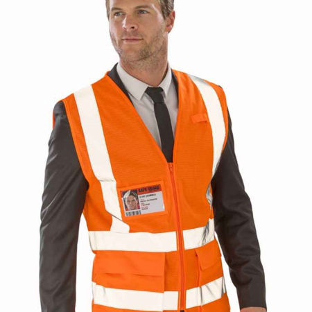 RS479 R479X Result Safe-Guard Executive Cool Mesh Safety Vest image 1