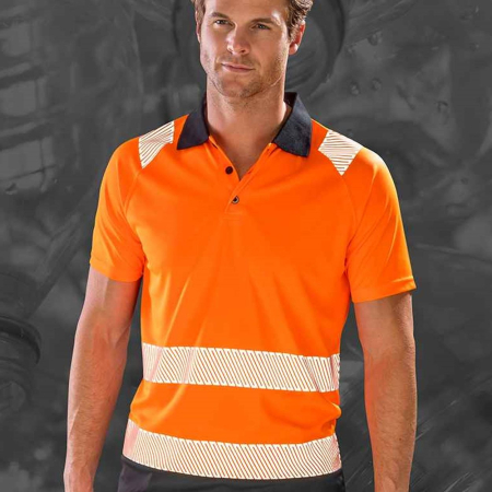 RS501 R501X Result Recycled Safety Polo Shirt image 1