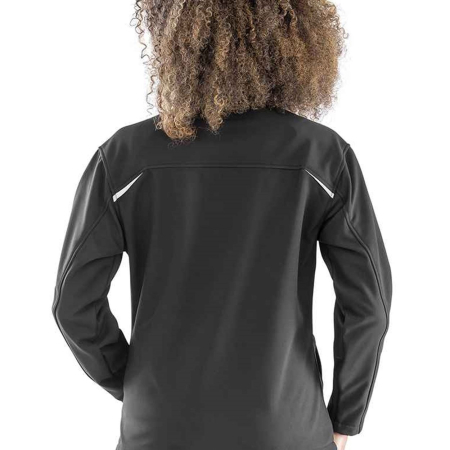 RS900F R900F Result Recycled Ladies Three Layer Printable Soft Shell Jacket image 1