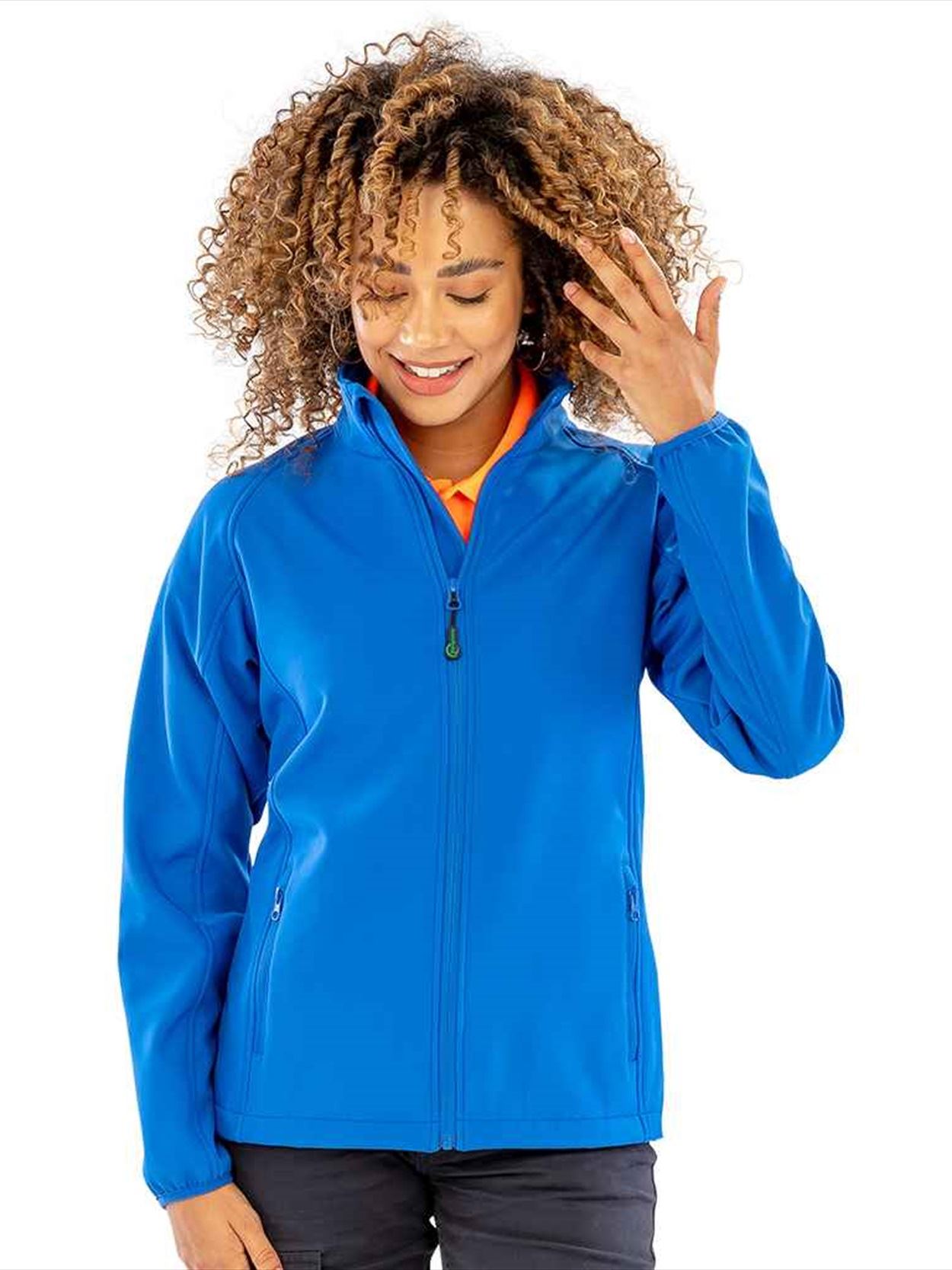 RS901F R901F Result Recycled Ladies Printable Soft Shell Jacket image 2