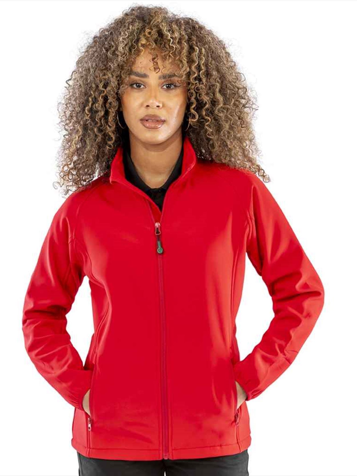 RS901F R901F Result Recycled Ladies Printable Soft Shell Jacket image 4
