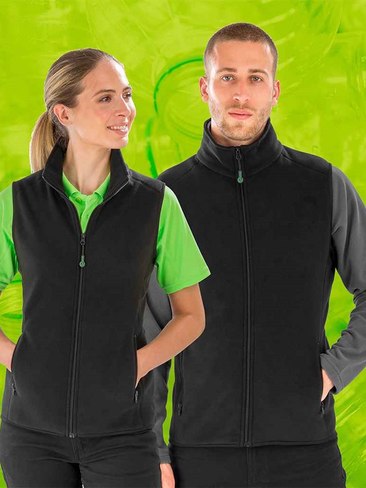 RS904 R904X Result Recycled Polarthermic Fleece Bodywarmer image 1