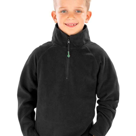 RS905B R905J Result Recycled Kids Zip Neck Micro Fleece image 1