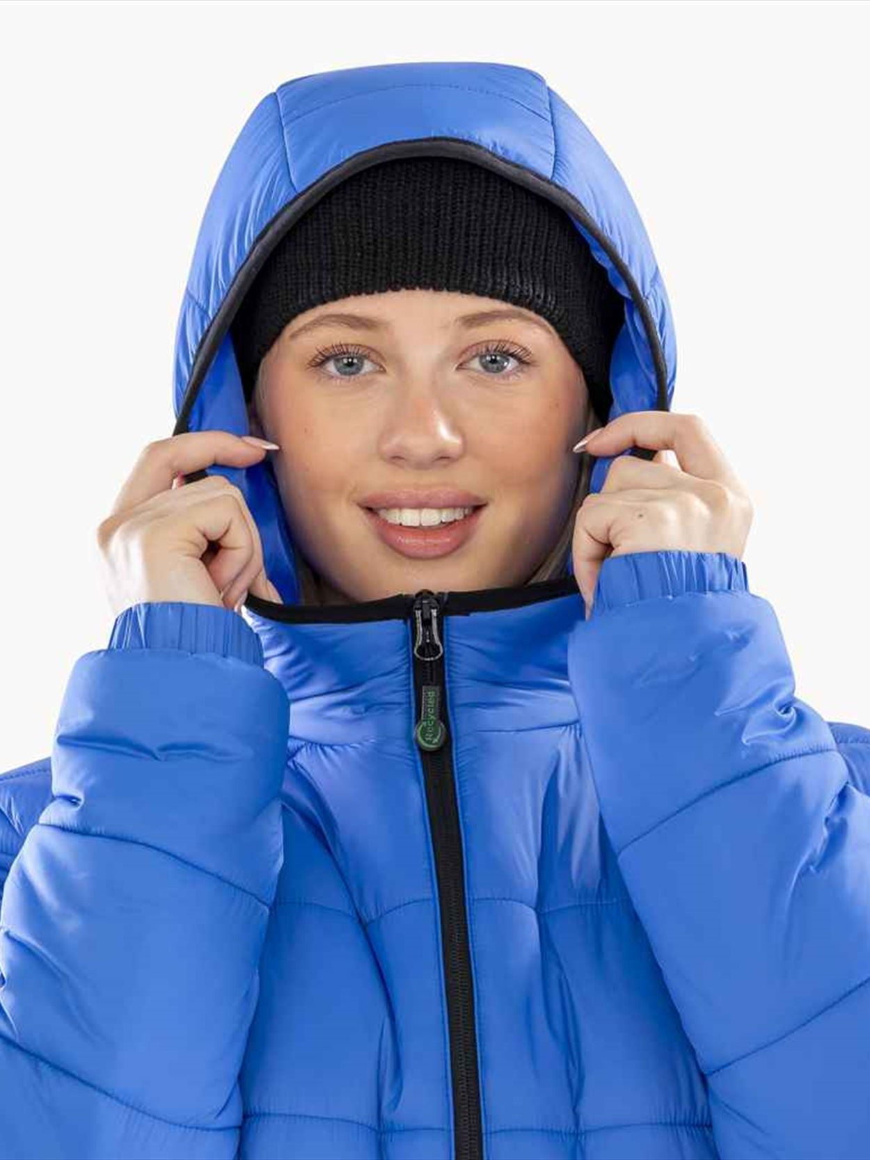 RS910 R910X Result Recycled Hooded Padded Parka Jacket image 3