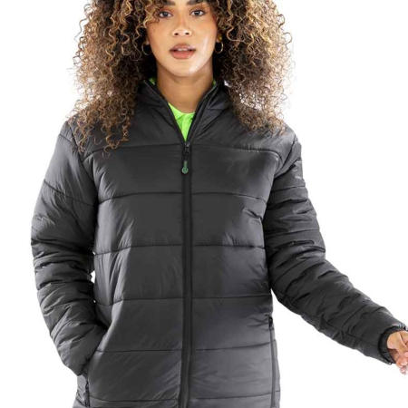 RS910 R910X Result Recycled Hooded Padded Parka Jacket image 1