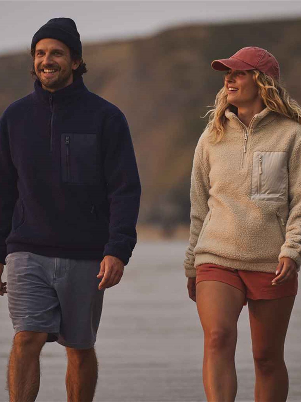 RV301 Ravine Unisex 1/4 Zip Borg Fleece image 3
