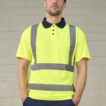 RX710 Pro RTX High Visibility Polo Shirt image 1