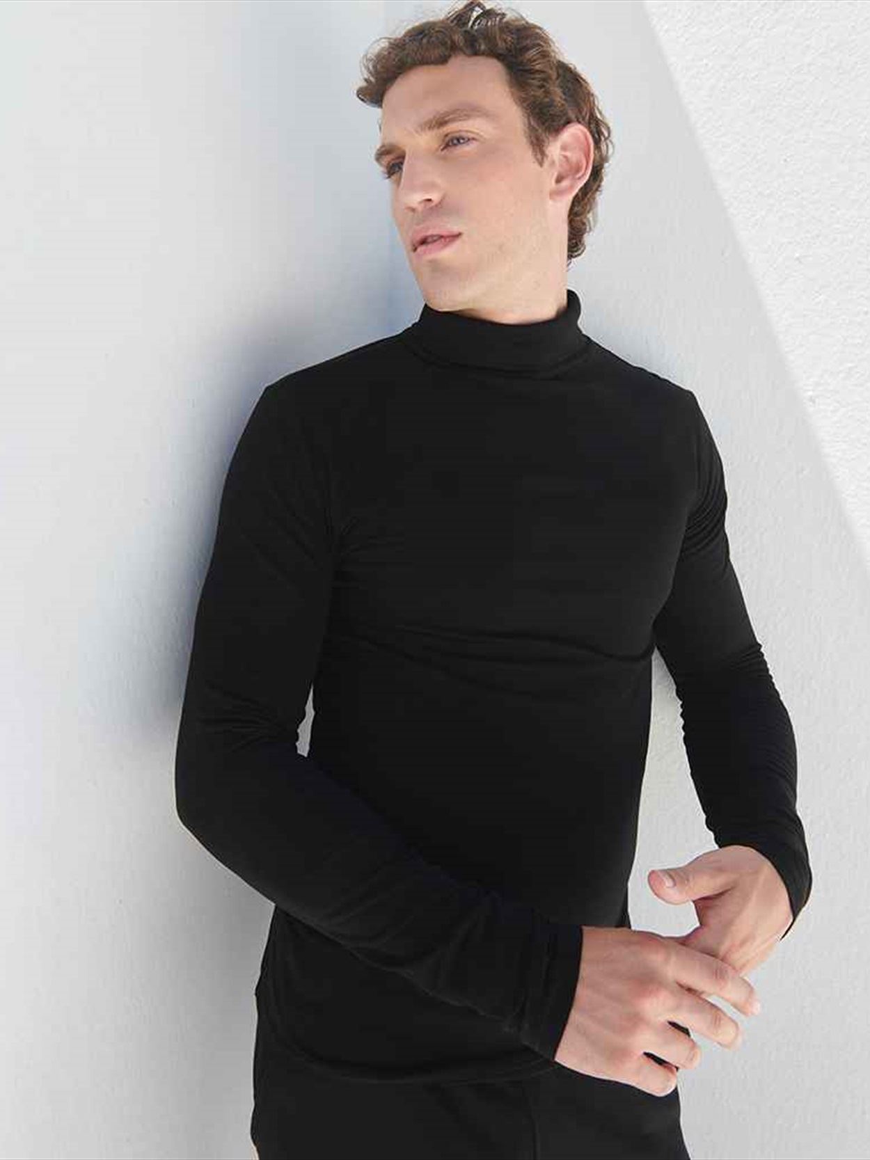 SF125 SF Clothing Feel Good Stretch Roll Neck Top image 1