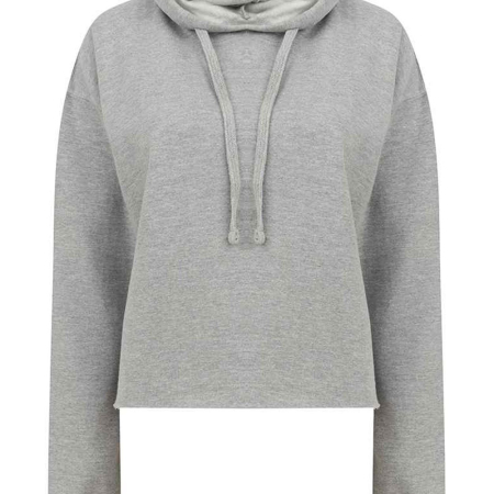 SK516 SF Clothing Ladies Cropped Slounge Hoodie image 1